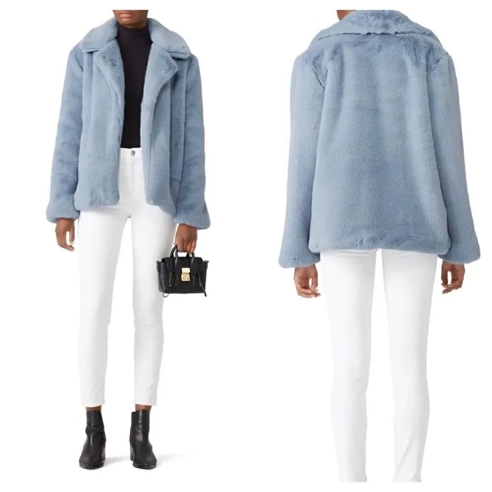 somedays lovin Take It On Faux Fur Jacket with defects size S